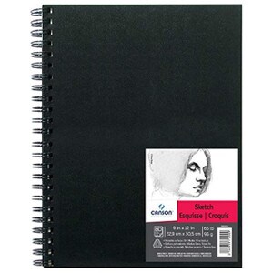 Canson Artist Series Sketch Book Paper Pad 9X12